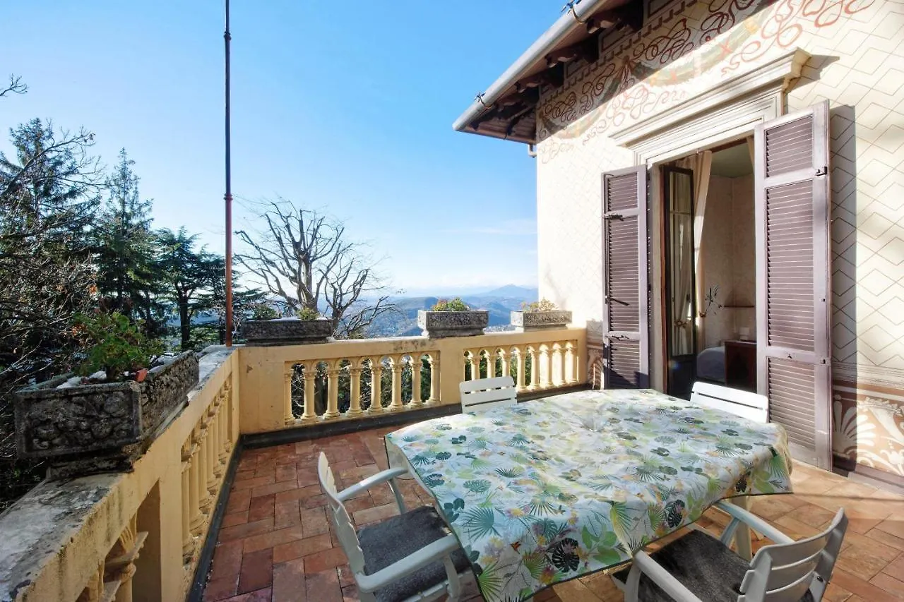 App Mughetto In Villa Marchello Brunate Apartament